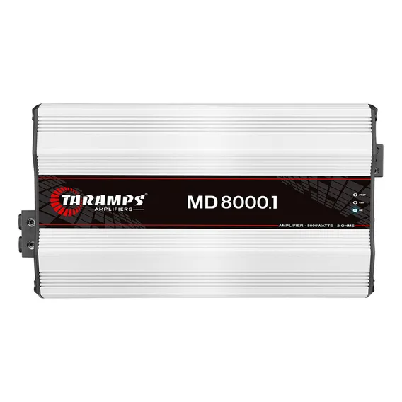 Modulo Taramps Md 8000 2 Ohms Potencia 8000w Amplificador 8000 Som Automotivo Md8000 Foto 1