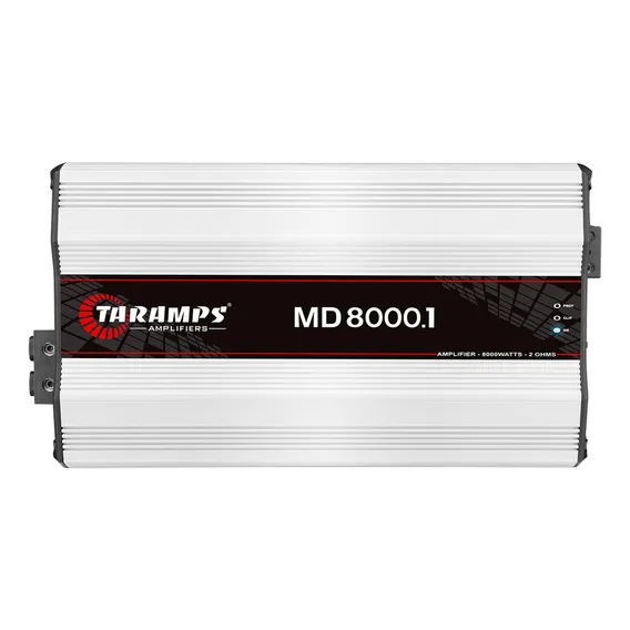 Modulo Taramps Md 8000 2 Ohms Potencia 8000w Amplificador 8000 Som Automotivo Md8000 Foto 1