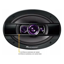 Modulo Taramps Tl 500 90 Rms Amplificador 90w Som Automotivo Kit + 02 Falantes 6 Pioneer + 02 Falantes 6x9 Foto mini 3