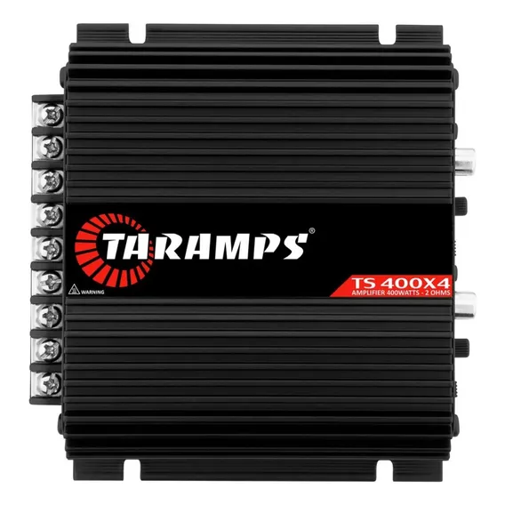 Modulo Taramps Ts 400x4 Preto Black 4 Canais 400 Watts Foto 1