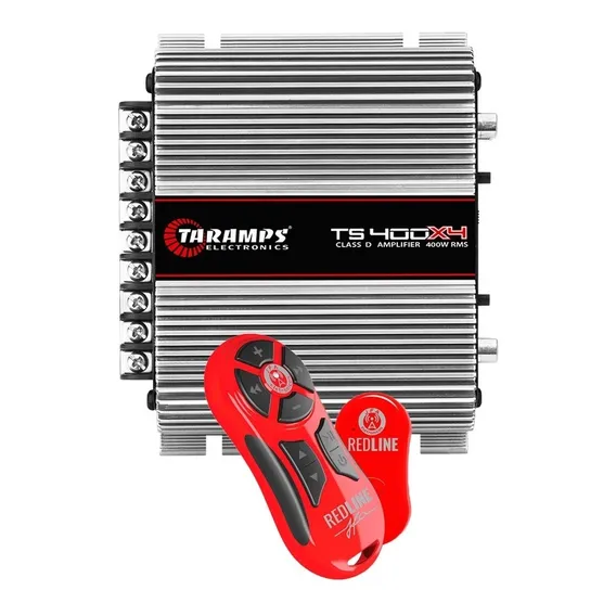 Modulo Taramps Ts400 Digital Ts 400 4 Canais 400w Rms Rca Foto 1