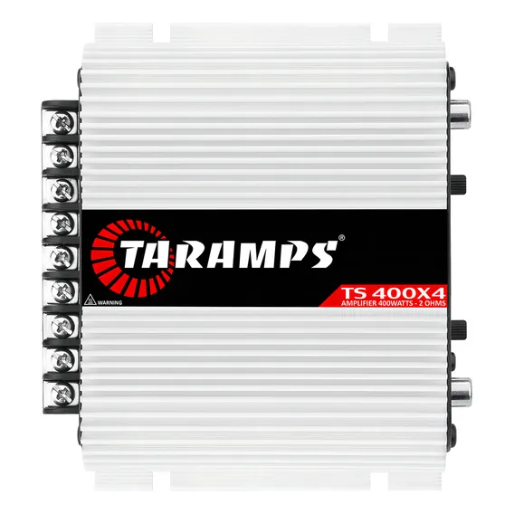 Modulo Taramps Ts400x4 400w 2 Ohms Rca Ts 400x4 Amplificador 4 Canais Som Automotivo Foto 1