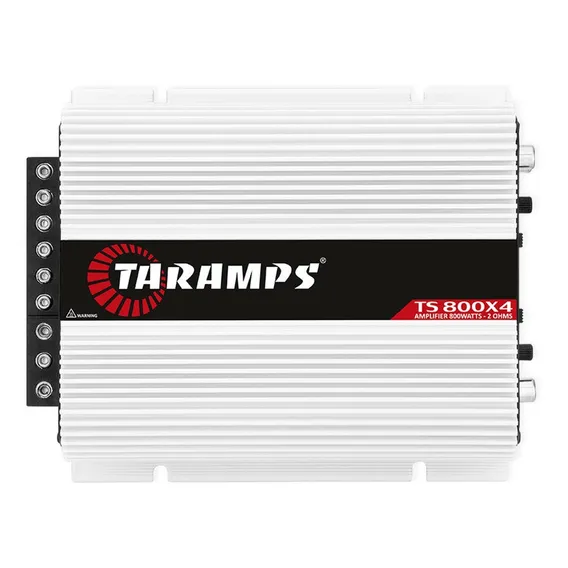 Modulo Taramps Ts800x4 800w 2 Ohms Rca Ts 800x4 4 Canais 200w Amplificador 800rms Ts800 4 Canal Força 800w Ts800x4 Potencia Taramps Som Para Carro Moto Caminhonete Automotivo Foto 1