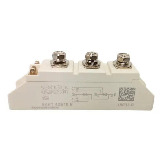 Módulo Tiristor Semikron Skkt 42b16 E 1600v 40a Foto 1