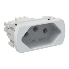 M贸dulo Tomada 10a - Enerbras Neo Sottile Branco - En5010-en Foto mini 1
