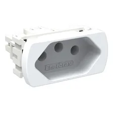M贸dulo Tomada 20a - Enerbras Neo Sottile Branco Foto mini 1