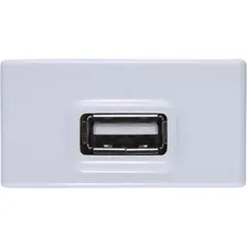 Módulo Tomada Carregador Usb 1,5a Branco Tramontina Liz Foto  mini 1