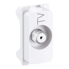 M贸dulo Tomada Para Antena De Tv Pial Zeffia Coaxial 680157 Cor Branco Foto mini 1