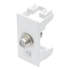 Modulo Tomada Pra antena Tv Elegance Branco Fame 2066 Foto mini 1