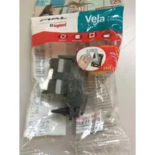 Modulo Tomada Rj45 Cat5e Pial Legrand Vela Ref. 685073 Preto Foto mini  2