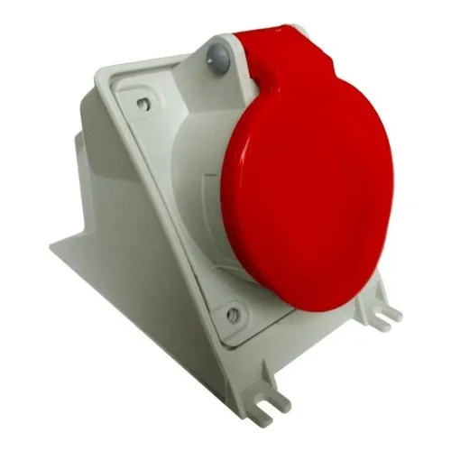 M贸dulo Tomada Sobrepor Newkon Steck 3p+t 32a 440v Steck Foto 1