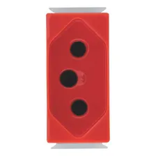 Modulo Tramontina Aria Tomada 20a Vermelho 57217/033 Foto mini 2