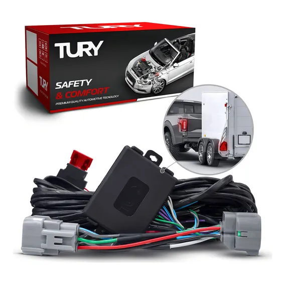 Módulo Tury Iluminação De Engate Carretinha Jeep Fiat Strada Foto 1