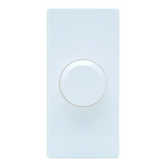 Módulo Variador Luminária Branco Dimmer Rotativo 500w 127v Foto 1