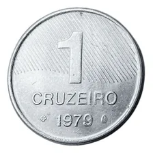 Moeda Antiga Do Brasil - 1 Cruzeiro De 1979 Foto mini 1