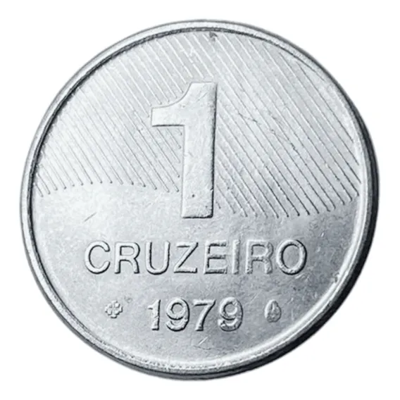 Moeda Antiga Do Brasil - 1 Cruzeiro De 1979 Foto 1