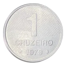 Moeda Antiga Do Brasil - 1 Cruzeiro De 1979 Foto mini 2