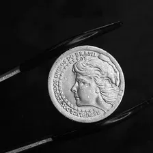 Moeda Antiga Do Brasil - 50 Centavos Alumínio De 1965 Foto mini 4