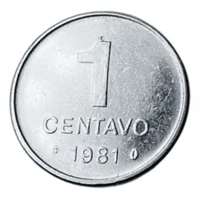 Moeda Brasileira De 1 Centavo Fc - Sojinha 1981 Foto mini 1