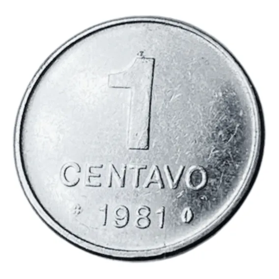 Moeda Brasileira De 1 Centavo Fc - Sojinha 1981 Foto 1