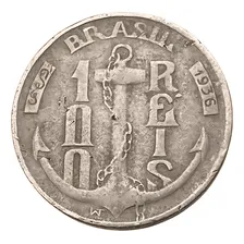 Moeda De 100 Réis - Brasileiros Ilustres 1936 Foto mini 1