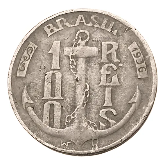 Moeda De 100 Réis - Brasileiros Ilustres 1936 Foto 1