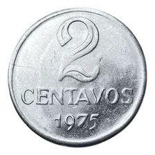 Moeda De 2 Centavos De 1975 Foto mini 1