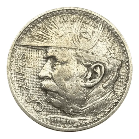 Moeda Do Brasil - 2000 Réis De 1935 - Duque De Caxias Foto 1