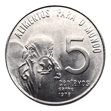Moeda Do Brasil - 5 Centavos Fao De 1978 Foto mini 1