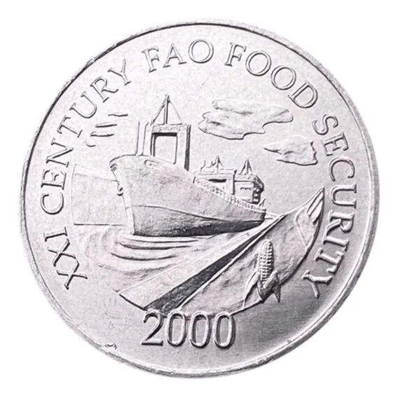 Moeda Fao De Panamá : 1 Centésimo Fao De 2000 Foto 1
