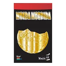 Moeda Mordida 25 Centavos Dourada Coleção Fastmagic Foto mini 1