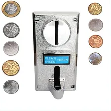 Moedeiro Multimoedas Ate 6 Tipos De Moedas Jukebox Fliperama 12v Foto  mini 1