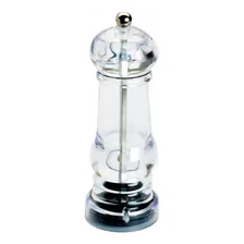 Moedor Acrilico 17cm Com Moedor De Ceramica Para Sal Pimenta Cor Transparente Foto  mini 1