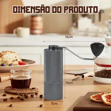 Moedor De Café Inox Manivela Manual Moedor De Café Casa Moedor De Café Manual Inox Moedor Triturador De Café Manual Moedor Foto mini  3