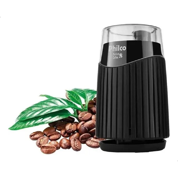 Moedor De Café Perfect Coffee Preto 160w Philco 127v Foto 1