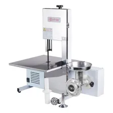 Moedor de carne com serra fita de bancada Botini + 1 lâmina 110V/220V Foto mini 1