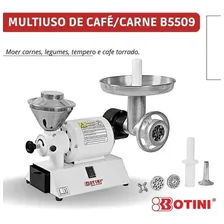Moedor De Carne E Café Multiuso B5509 Botini Com Acessórios 127V/220V Foto mini 3