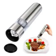 Moedor De Sal E Pimenta Elétrico Aço Inox Cozinha Gourmet Foto mini 1