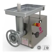 Moedor Elétrico De Carne Braesi Bocal 10 Motor 1/2 C.v. Inox Bivolt Foto mini 1