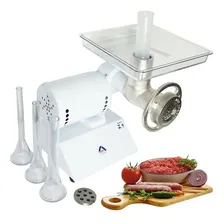Moedor Elétrico Industrial Carne Linguiça Kibe Cozinha 110v Foto mini 1