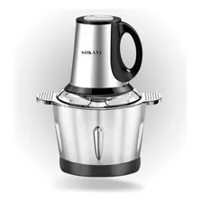 Moedor Elétrico Potente Carne Picador Legumes Temperos Inox Foto mini 3
