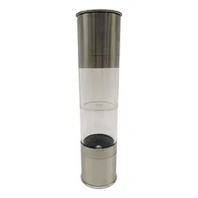 Moedor Inox Para Sal Grosso, Pimenta, Temperos 2 In 1 Pratic Foto mini  2