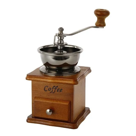 Moedor Manual Café Com Regulagem De Grão Expresso Cor Marrom Foto 1