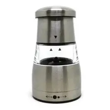 Moedor Manual Sal Pimenta Temperos Pimenta Do Reino Aço Inox Foto  mini 1