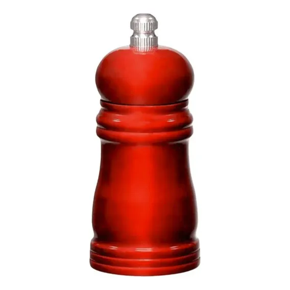Moedor Vermelho Pimenta E Sal 10,5cm Elegante Foto 1