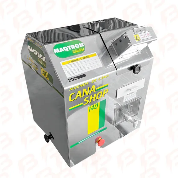 Moenda Cana Engenho 220v Cana Shop140 Plus Rolo Inox Maqtron Foto 1
