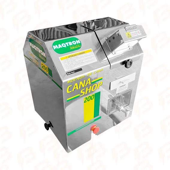 Moenda Cana Engenho 2cv Cana Shop 200 Plus Rolo Inox Maqtron Foto 1