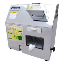 Moenda Cana Shop 60 Elétrica Com 3 Rolos Em Aço Inox Maqtron 220V Foto mini 2