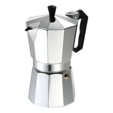 Moka Polido Cafeteira Italiana De Alumínio 3 Xícaras Foto mini  2