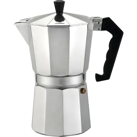 Moka Polido Cafeteira Italiana De Alumínio 3 Xícaras Foto 1